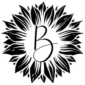 PERSONALIZED SUNFLOWER DECAL